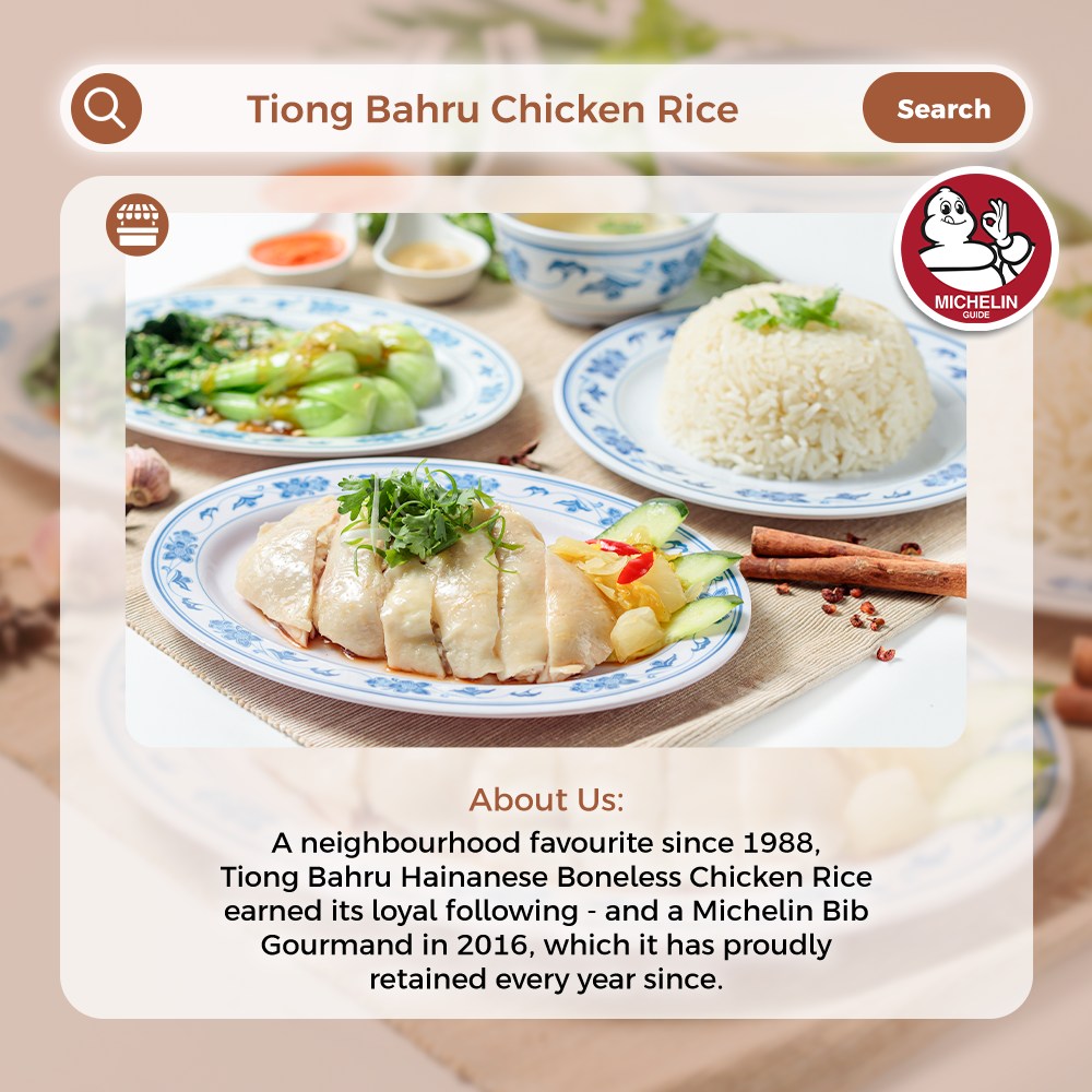 Close-up of a meticulously plated hawker dish, highlighting its textures and colors.