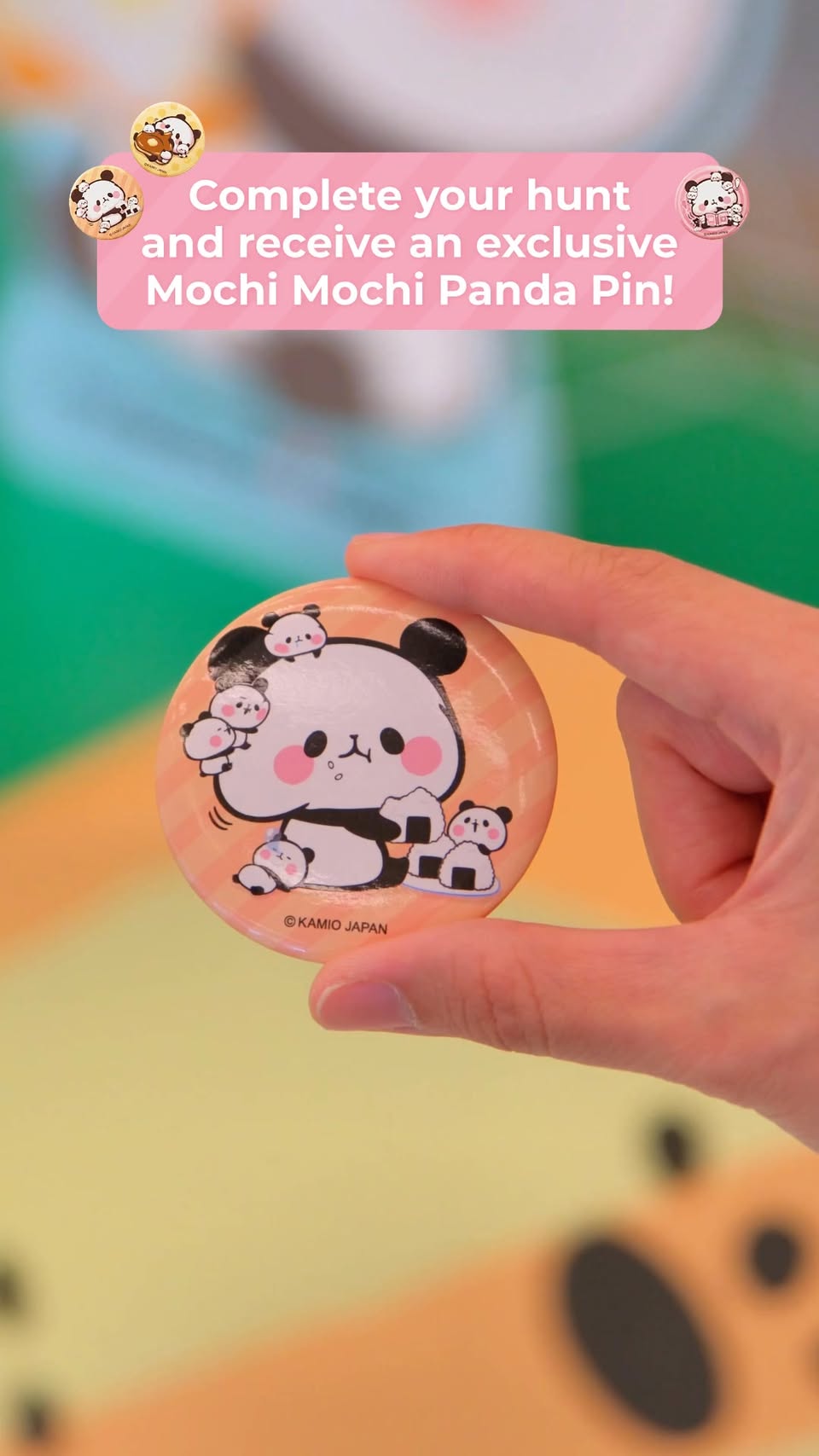 Mochi Mochi Panda Mini Golf Adventure at The Clementi Mall with exclusive pin reward by Kamio Japan