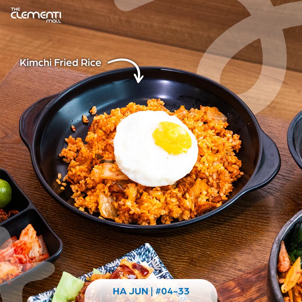 Kimchi fried rice at HA JUN