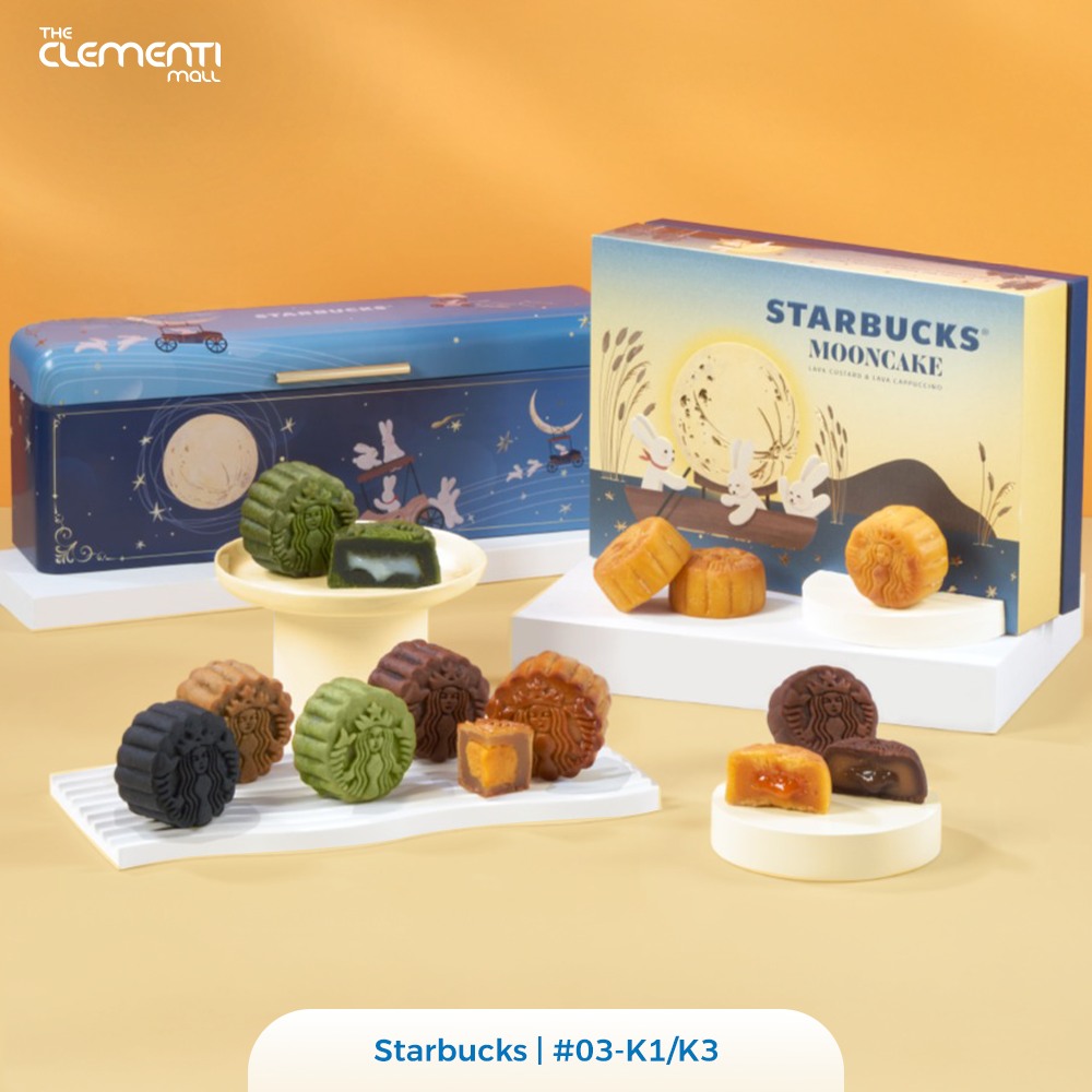 Mooncake packaging from a popular brand