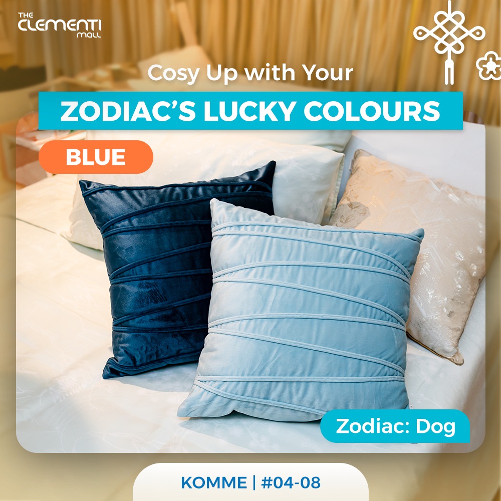 A display of modern bedding sets suitable for Chinese New Year