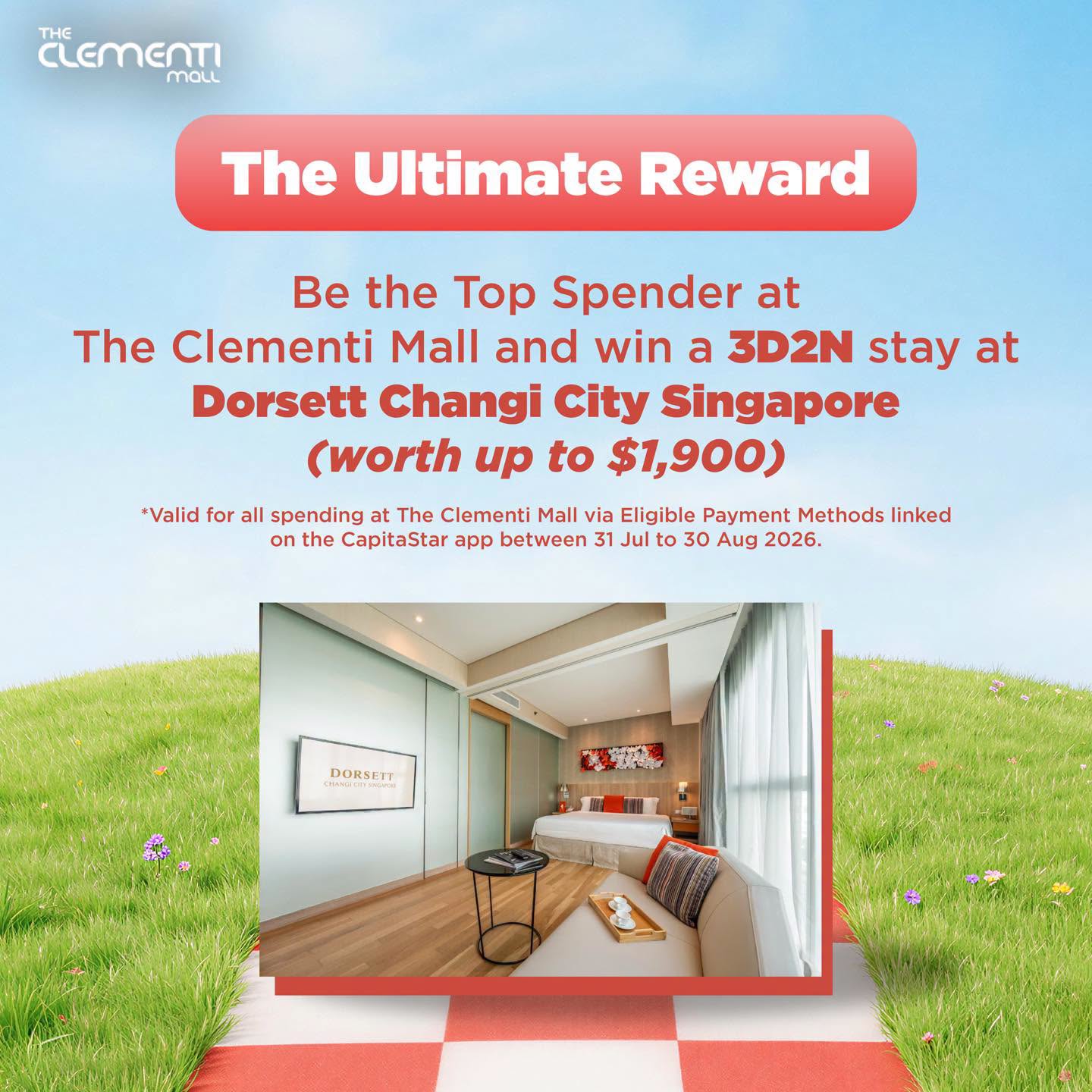 The Ultimate Reward campaign at The Clementi Mall