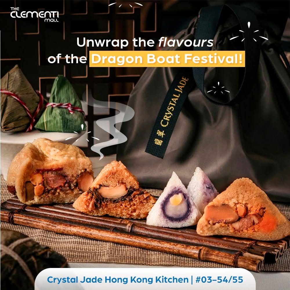 Dragon Boat Festival display at The Clementi Mall