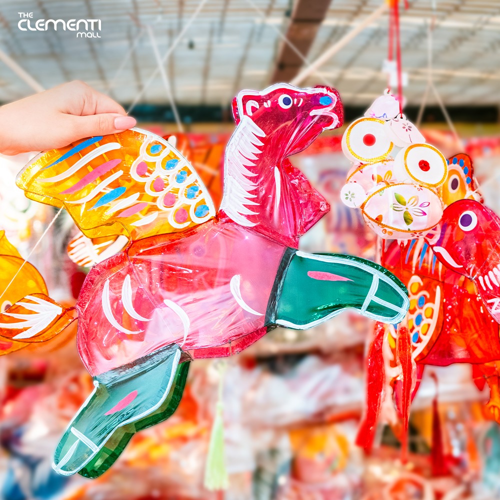 Mid-Autumn Fair booth featuring mooncakes
