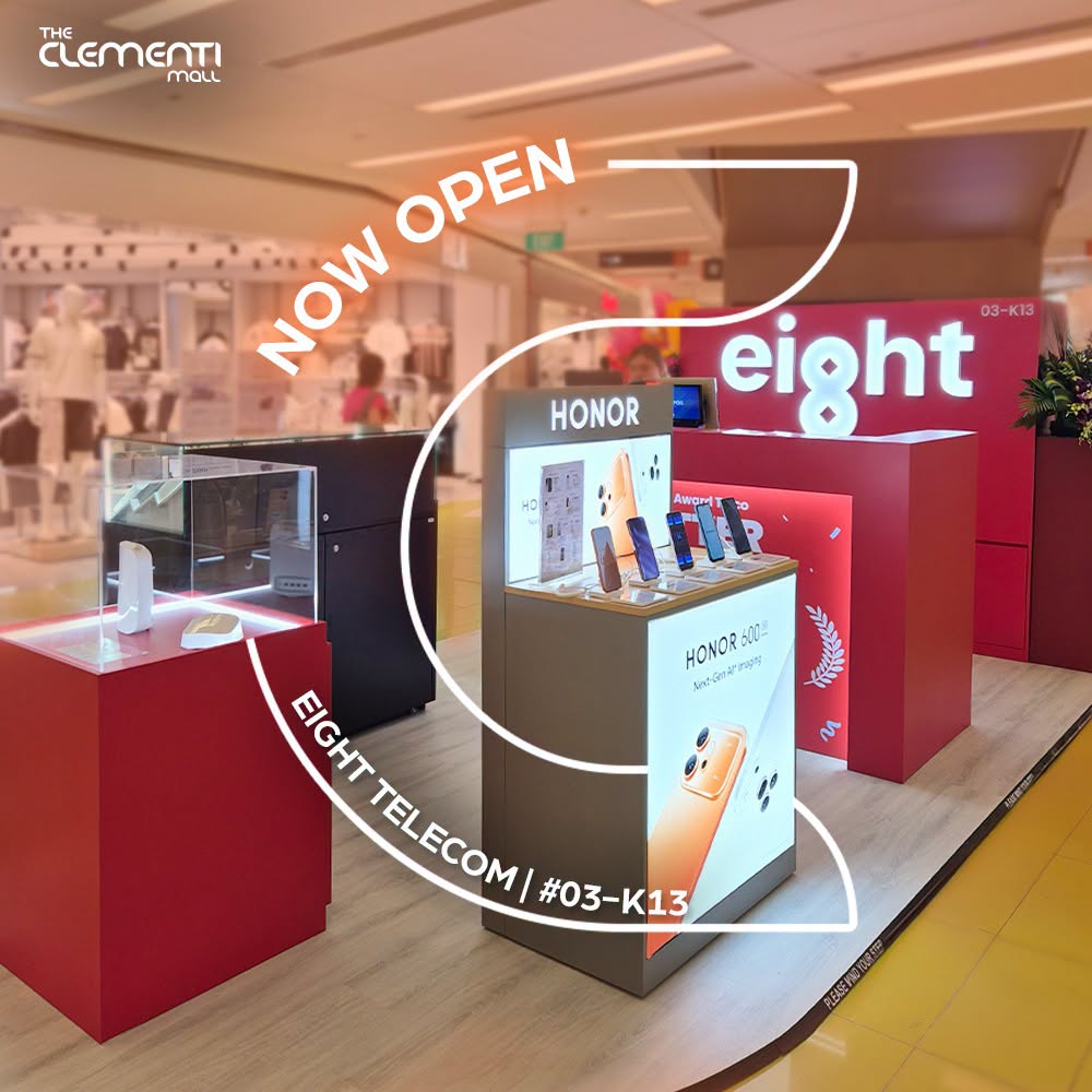 Eight Telecom store at The Clementi Mall