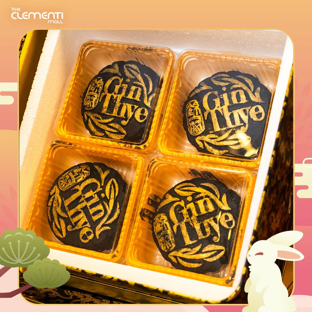 Gin Lye mooncakes in gift box at The Clementi Mall