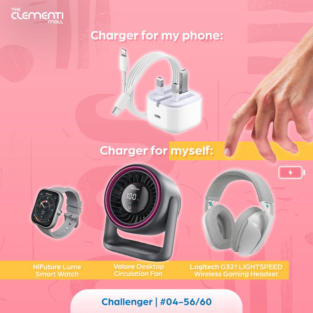 Challenger at Clementi Mall featured products