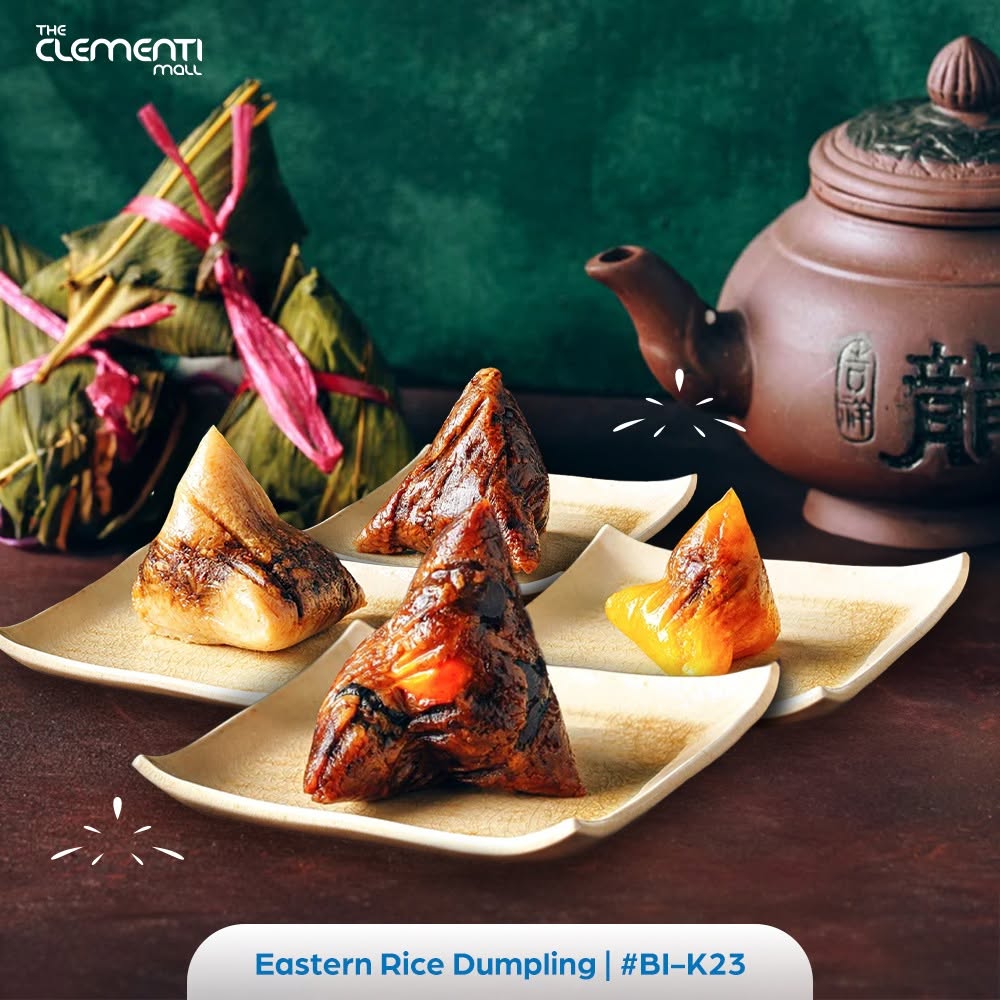 Rice dumplings available at The Clementi Mall