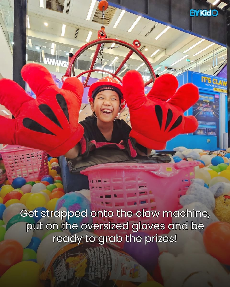 A selection of exciting prizes including toys, plushies, and vouchers