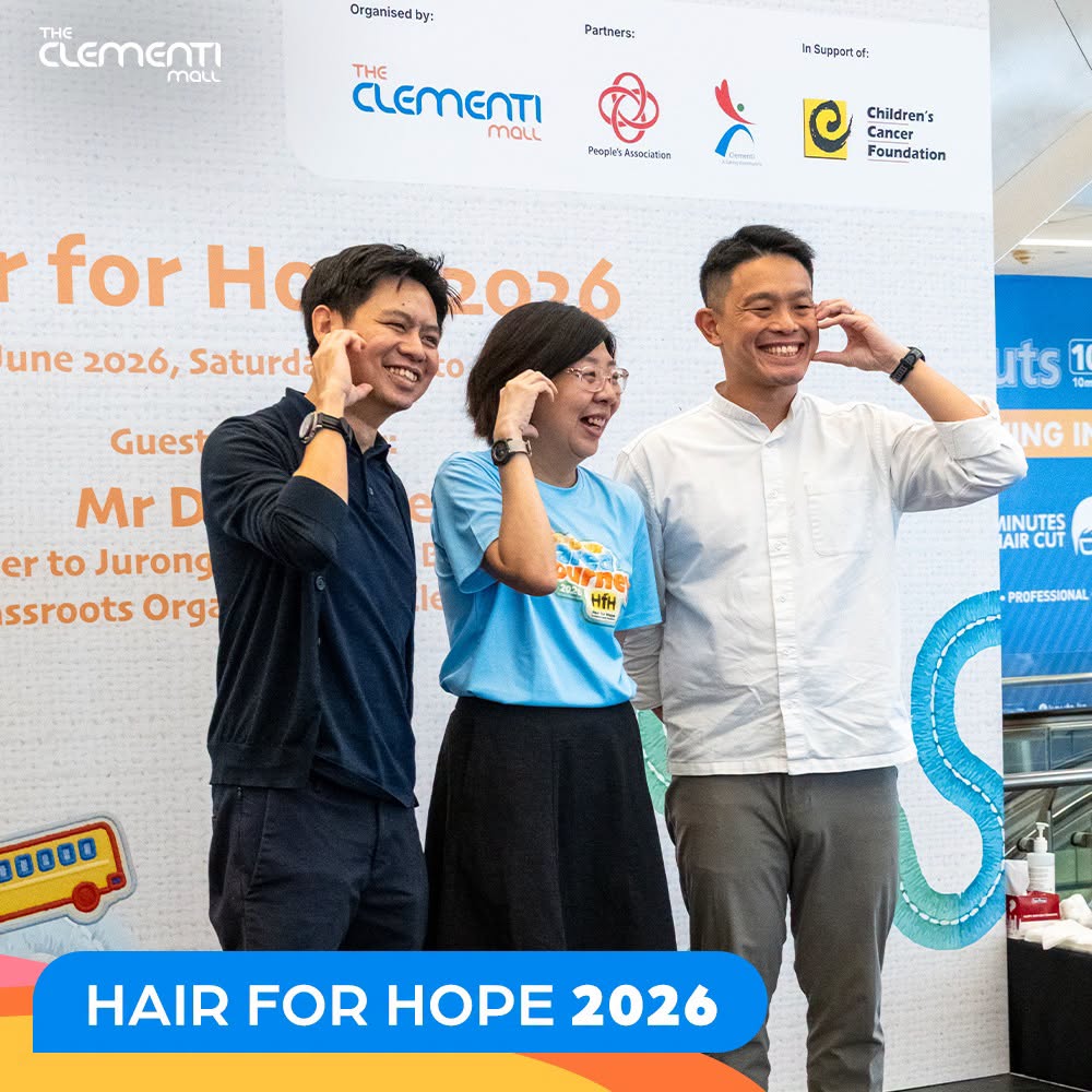 Hair for Hope 2026 at The Clementi Mall